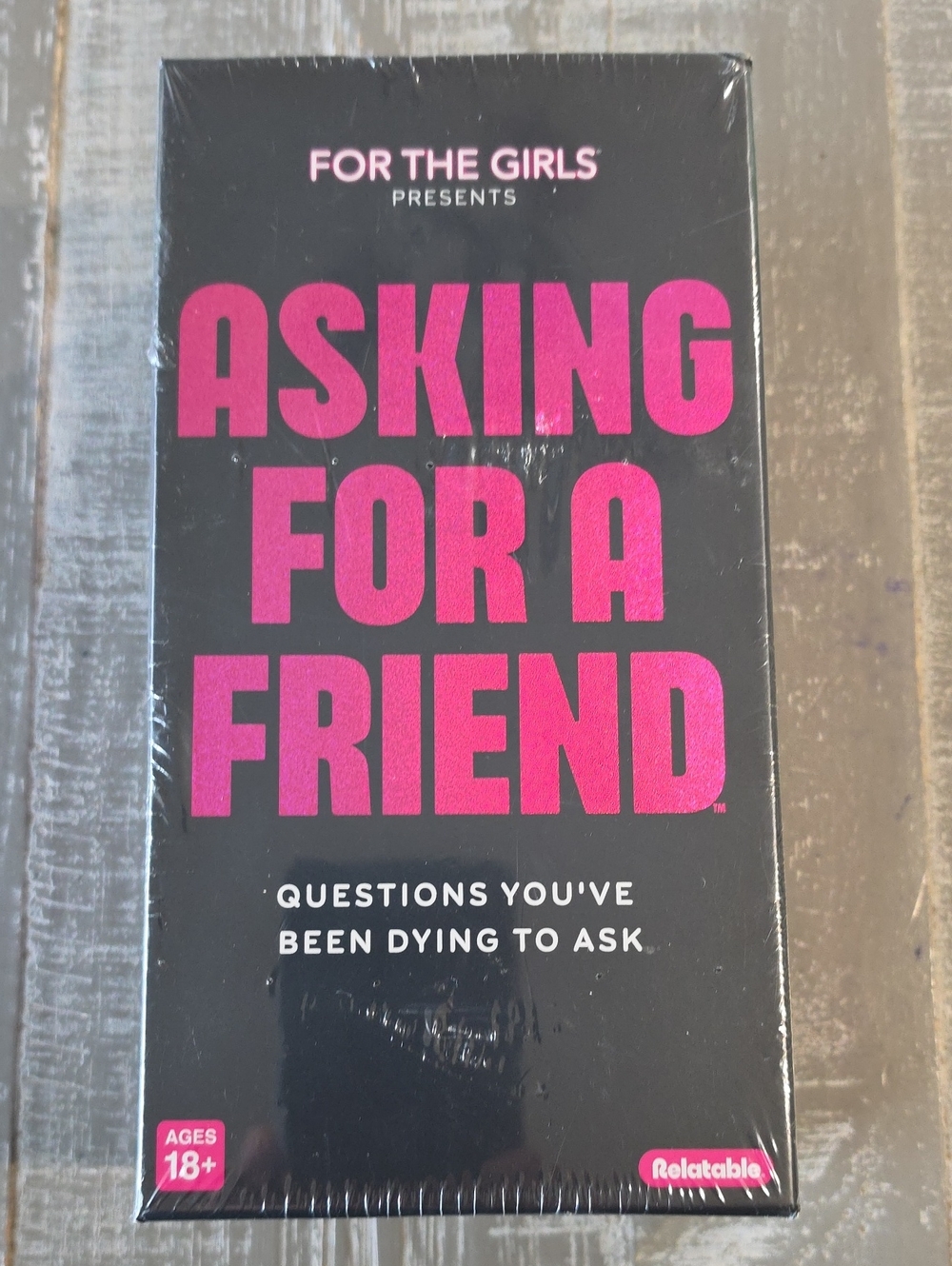 ASKING FOR A FRIEND Party Card Game, What Do You Meme, Relatable, Girls Night